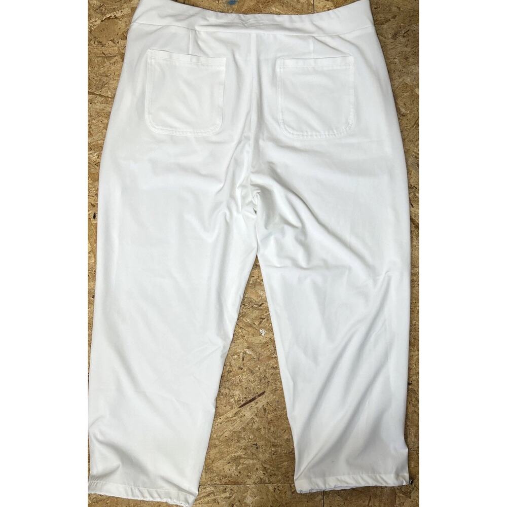 Lot Of 3 Chicos Zenergy UPF Bungee Cropped Pants 2.5 US 14 Pull On Casual Light - Picture 3 of 10